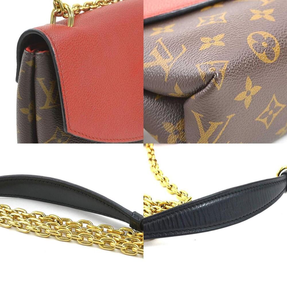 Louis Vuitton Shoulder Bag Monogram Saint Placide Canvas Leather Cerise Women... - Picture 3 of 5